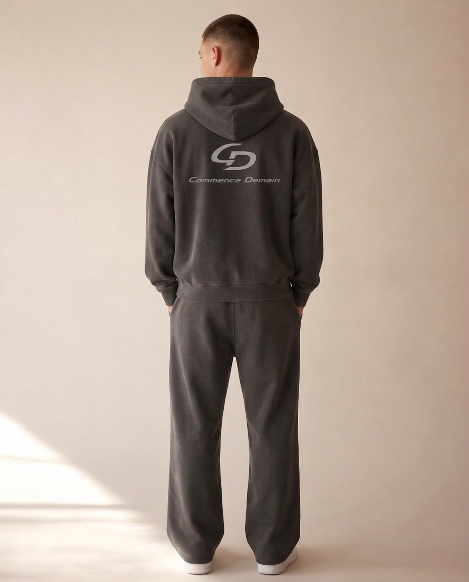 Frame 03 — Washed Graphite — back view